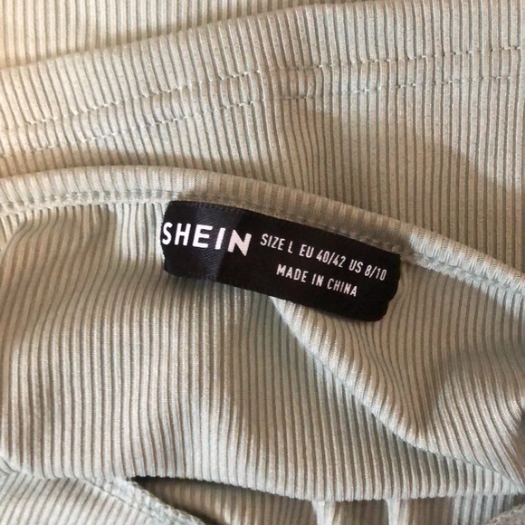 SHEIN Mint green halter crop top - Picture 4 of 4